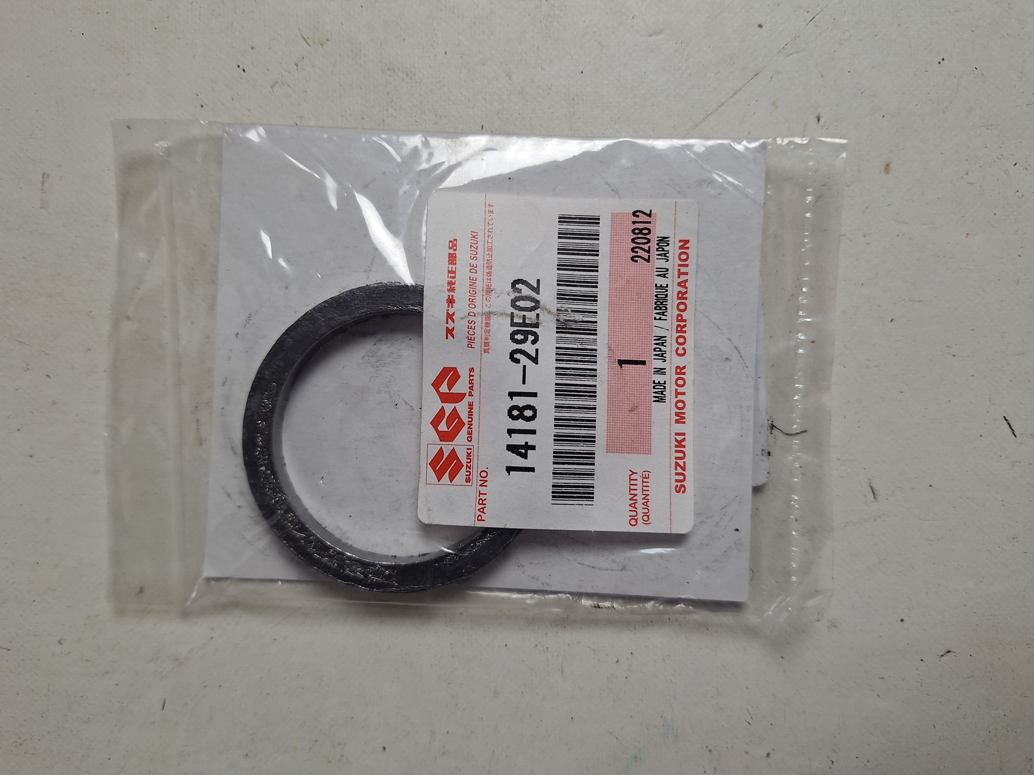 Bild von SUZUKI  DICHTUNG  14181-29E02